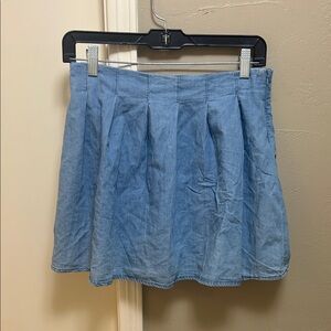BOGO free any item with an equal or less value Light Blue denim Kids Skirt
